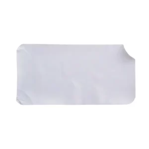 Custom rectangle sheet sticker blank white sticker right upper corner folded inspiration by qualitycustomboxes.com