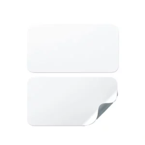 Custom rounded square sticker white blank sticker inspiration by qualitycustomboxes.com