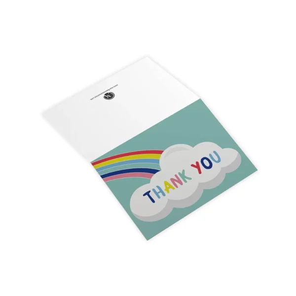 Custom Flat Card Thank You Card by qualitycustomboxes.com