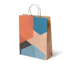 Custom Full Color Paper Bag by qualitycustomboxes.com