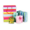 Custom Gift Bag Colorful Ribbon Inspiration by qualitycustomboxes.com