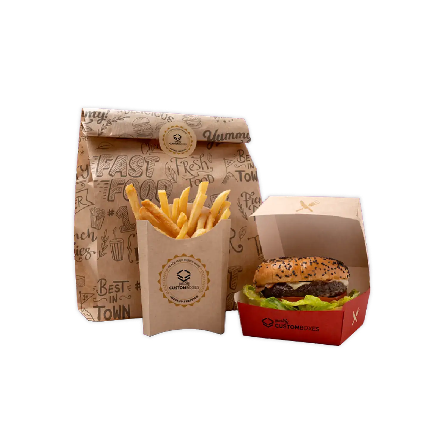 Custom Food Packaging Solutions by qualitycustomboxes.com