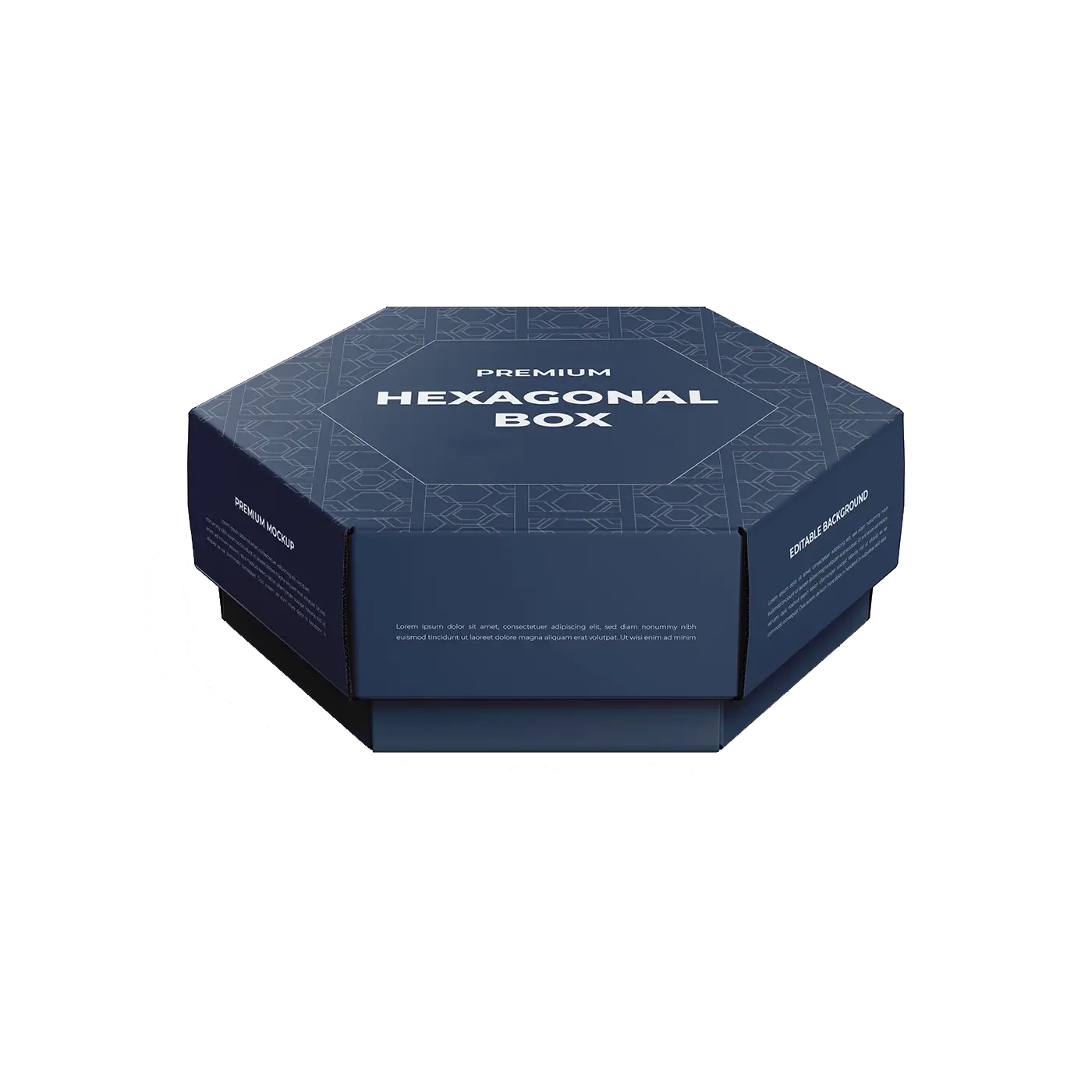 Custom Retail Packaging Custom Shaped Hexagonal Box Inspiration by qualitycustomboxes.com