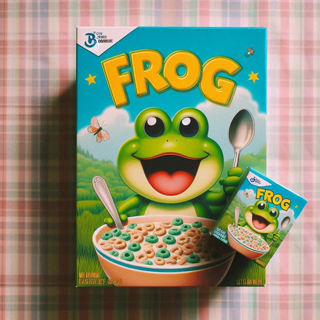 lasting-impression-with-frog-cereal-boxes